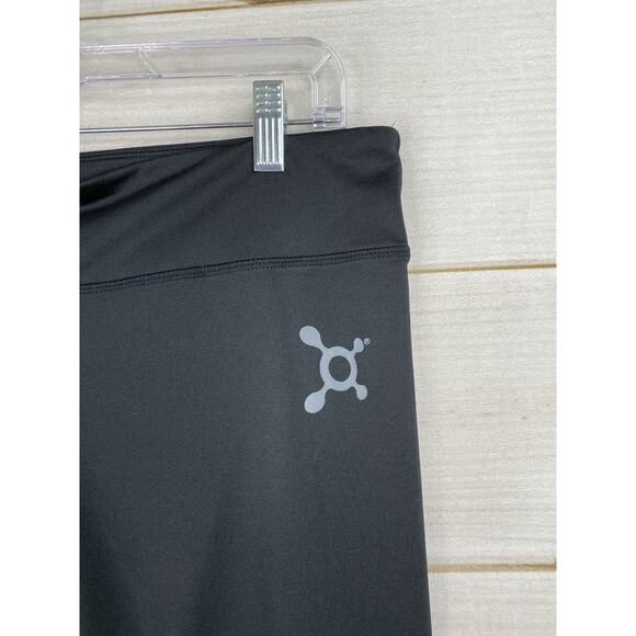 Orangetheory Fitness Leggings Womens XL Black Printed Pull On Workout Skinny - Picture 2 of 8